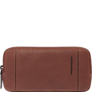 Piquadro Cronus Toilettas Leer 19.5 cm