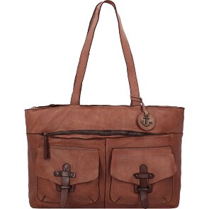 Harbour 2nd Urban Poets Jordan Shopper Tas Leer 49 cm