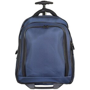 Dermata Rugzak trolley met 2 wielen 47 cm Laptopvak