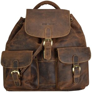 Greenburry Vintage Dagrugzak Leer 40 cm