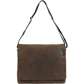 Strellson Richmond Messenger Leder 39 cm Laptopcompartiment