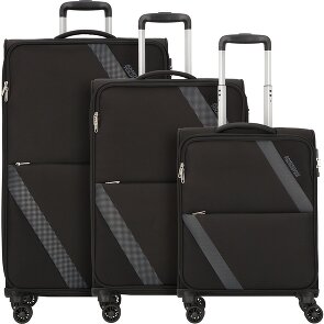 American Tourister Star Max 4 wielen Kofferset 3-delig met uitbreidingsplooi