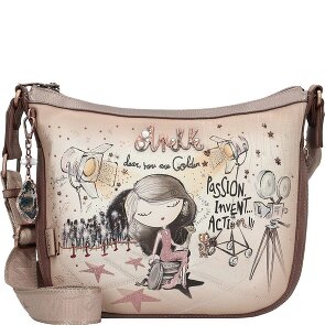 Anekke Hollywood Schoudertas 28 cm met uitbreidingsplooi