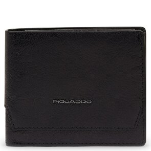 Piquadro Solm Portemonnee RFID-bescherming Leer 11 cm