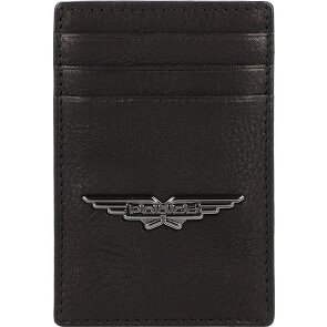 Police PT150-08536 Creditcard etui leer 7 cm met geldclip