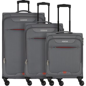 American Tourister Street Roll 4 wielen Kofferset 3-delig met uitbreidingsplooi