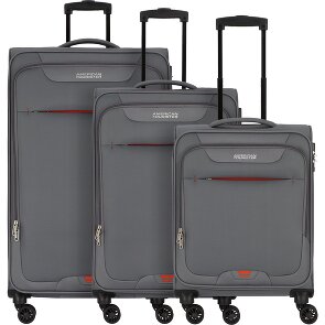 American Tourister Street Roll 4 wielen Kofferset 3-delig met uitbreidingsplooi