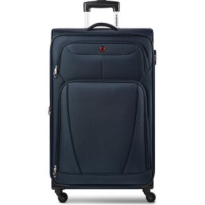 Wenger Beaumont Trolley met 4 wielen XL 87 cm, speciale maat met uitbreidingsplooi