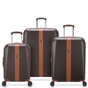 Delsey Paris Promenade Hard 2.0 4 wielen Kofferset 3-delig met uitbreidingsplooi