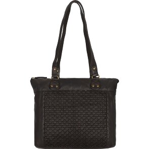 Greenland Nature Femi & Nine Leren Schoudertas 35 cm