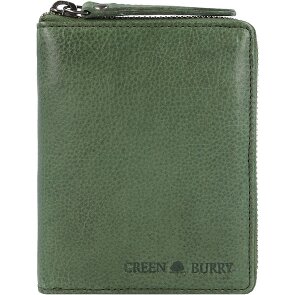 Greenburry Vintage Gewassen Leren Portemonnee 10 cm