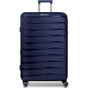 Franky London 4 wielen Trolley L 74 cm met uitbreidingsplooi