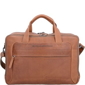 The Chesterfield Brand Wax Pull Up Koffer Leer 44 cm Laptop compartiment