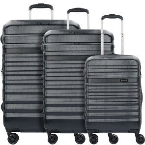 bugatti Corium 4-wiel kofferset 3 stuks.