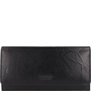 mano Donna Aurona Portemonnee RFID Leer 19 cm