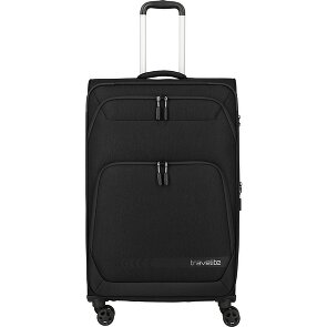Travelite Kick Off 4 wielen Trolley L 78 cm met uitbreidingsplooi