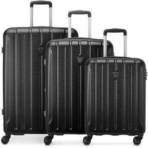 Roncato Kinetic 2.0 4 wielen Kofferset 3-delig met uitbreidingsplooi