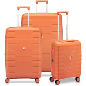 Roncato Skyline 2.0 4 wielen Kofferset 3-delig met uitbreidingsplooi