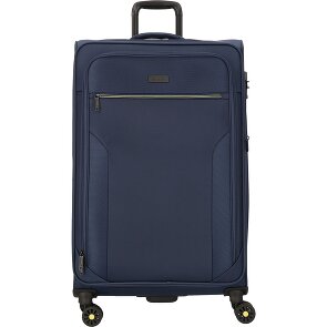 d&n Travel Line 9704 4 wielen Trolley L 78 cm met uitbreidingsplooi