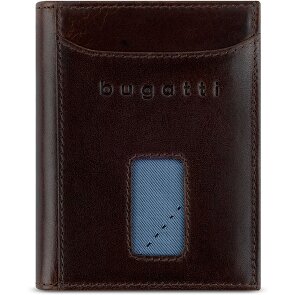 bugatti Secure Slim Portemonnee RFID-bescherming Leer 8 cm