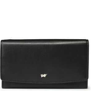 Braun Büffel Golf 3.0 Portemonnee RFID-bescherming Leer 18 cm