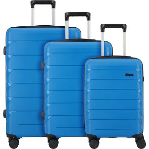 d&n Travel Line 4100 4 wielen Kofferset 3-delig
