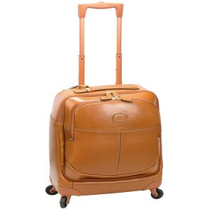 Bric's Life Pelle 4-Wiel Leren Business Trolley 43 cm Laptopcompartiment Bric's Life Pelle 4-Wiel Leren Business Trolley 43 cm Laptopcompartiment