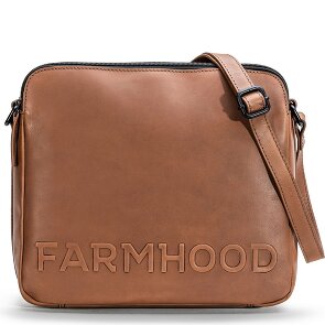 Farmhood Nashville XL schoudertas 2 vakken leer 29 cm
