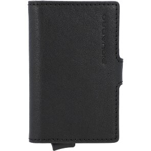 Piquadro Blue Square Kredietkaart etui Leer 10 cm Piquadro Blue Square Kredietkaart etui Leer 10 cm
