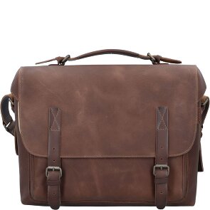aunts & uncles The Workmates Big Fella Briefcase Leer 39 cm Laptopcompartiment