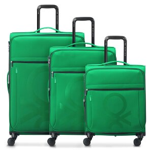 Delsey Paris x United Colors of Benetton Colour Block 4-wiel kofferset 3 st.