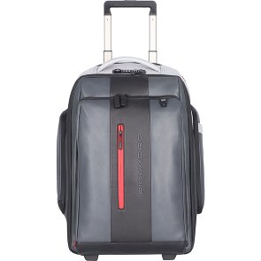 Piquadro Urban 2 wielen Rugzak trolley Leder 53.5 cm Laptopvak