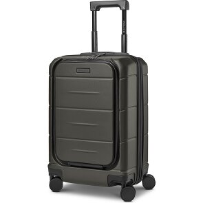 Police London 4 wielen Cabinewagen 55 cm Laptopvak met uitbreidingsplooi