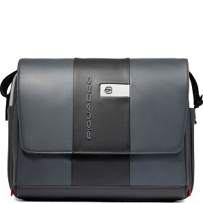 Piquadro Urban Boodschapper RFID-bescherming Leer 35 cm Laptop compartiment
