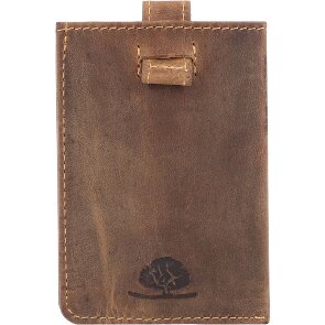 Greenburry Vintage visitekaart etui RFID leer 7 cm