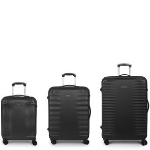 Gabol Balance XP 4 wielen Kofferset 3-delig met uitbreidingsplooi