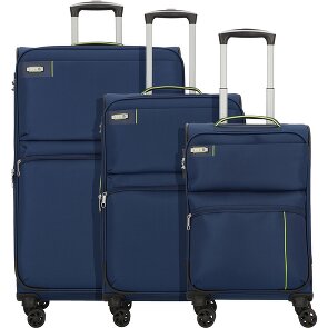 d&n Travel Line 6704 4 wielen Kofferset 3-delig