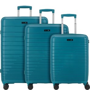 d&n Travel Line 4600 4 wielen Kofferset 3-delig