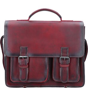 Greenburry Aktetas leer 39 cm
