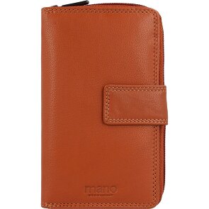 mano Donna Giulia Leren Portemonnee 10,5 cm