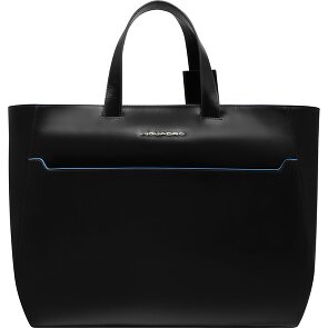 Piquadro Blue Square Shopper Tas Leer 40 cm