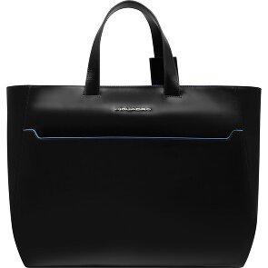 Piquadro Blue Square Shopper Tas Leder 40 cm