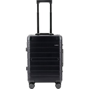 Alumaxx Gravity aluminium cabinewagen met 4 wielen en opbergvak, 55 cm