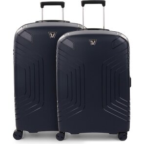 Roncato Ypsilon 4 wielen Kofferset 2-delig met uitbreidingsplooi