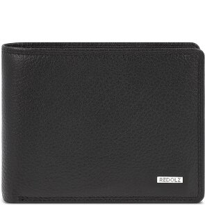 Redolz Leather Essentials QF portemonnee RFID leer 12 cm uitklapbaar