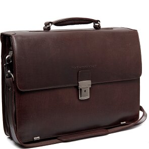 The Chesterfield Brand Salvatore Aktetas Messenger Leer 42 cm Laptop compartiment