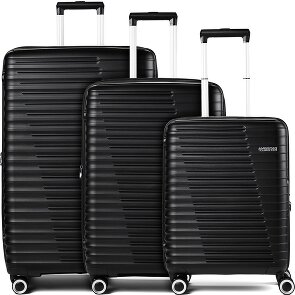 American Tourister Roadrush 4 wielen Kofferset 3-delig met uitbreidingsplooi