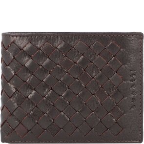 bugatti Geweven portefeuille leer 13 cm