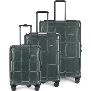Epic Crate Reflex 4 wielen Kofferset 3-delig