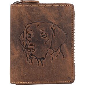 Greenburry Vintage Dierenriem Portemonnee Leer 10 cm